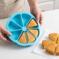 2-Piece Silicone Cake Slice Baking Mold with 8 Compartments