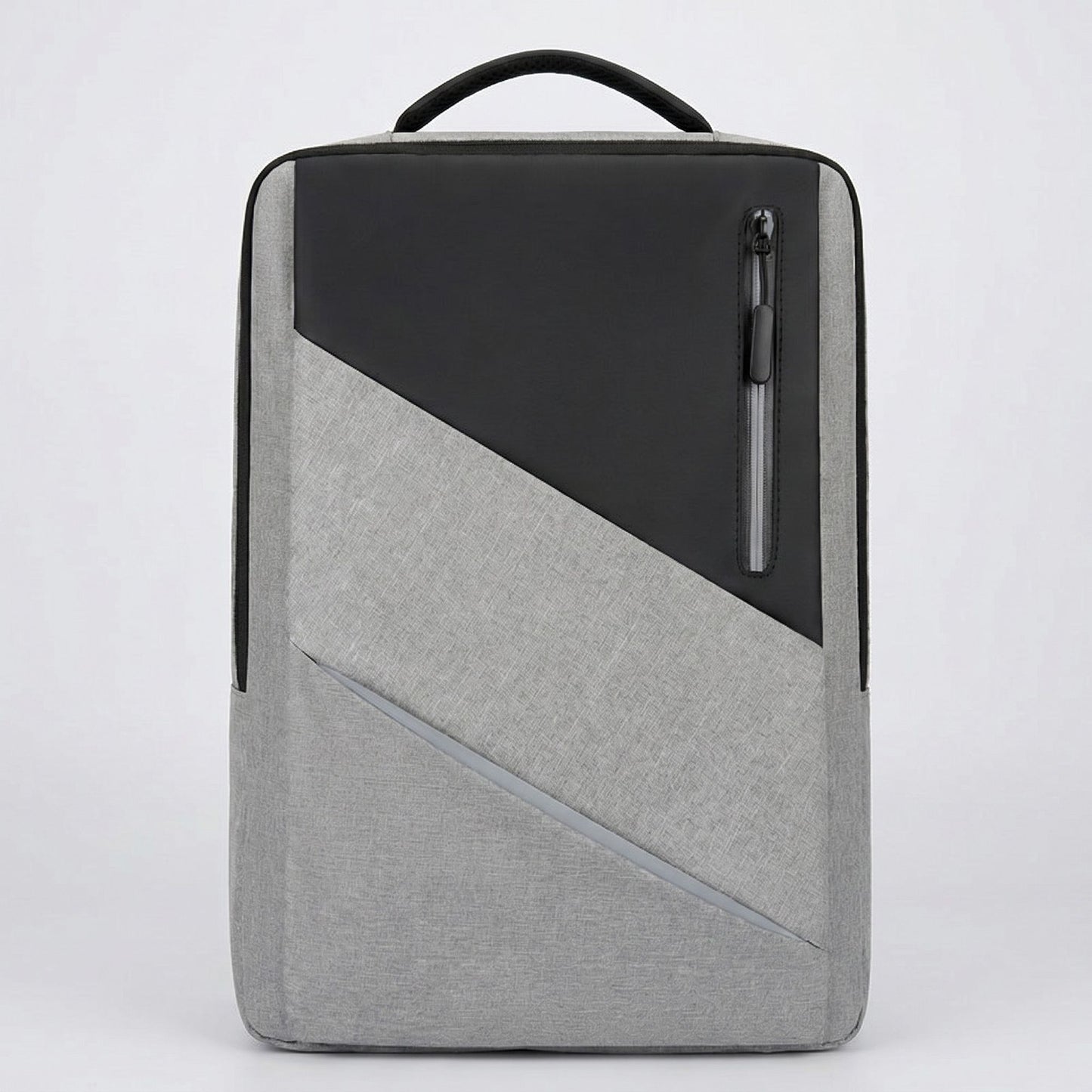 Laptop Backpack with Padded Compartment Reflective Trim USB Port and Multiple Storage Pockets