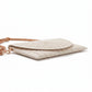 Woven Straw Crossbody Clutch Bag with Flap Closure Adjustable Strap Lightweight Shoulder Handbag