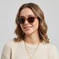 Classic Square Retro Bold Sunglasses Oversized Fashionable Frame Stylish Design