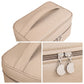 Travel Makeup Organizer Case with Removable Cosmetic Pouch Waterproof Storage Bag Set