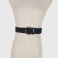 Chic Woven Womens Belt with Alloy Buckle