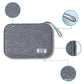 Electronic Organizer Case with Zipper Closure Cable Storage Pouch Portable Travel Tech Accessories Organizer Bag