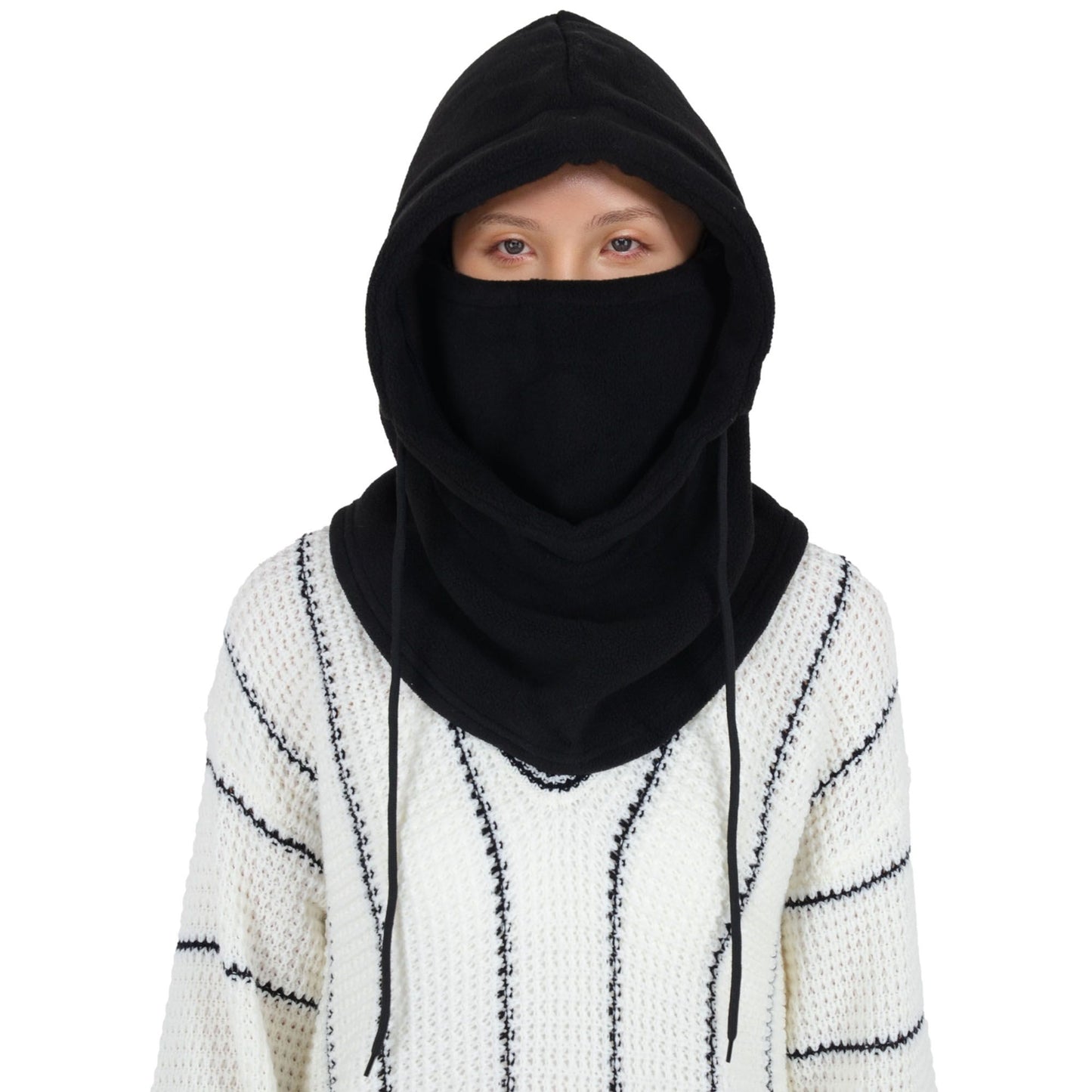 Winter Fleece Face Mask Balaclava Warm Neck Face Cover Hat