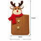4pk Santa Christmas Silverware Holders