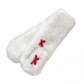 Soft Plush Faux Fur Scarf with Bow Detail Winter Neck Wrap 31.5*4.7 Inches