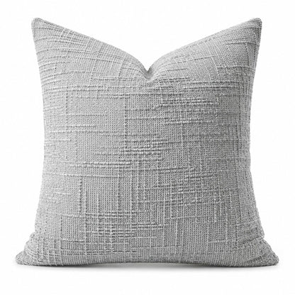 Textured Geometric Decorative Throw Pillow Cover Soft Accent Cushion Cover for Sofa Bed