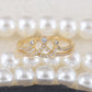 Elegant Crown and Geometric Rings for Women Sparkling Crystal Statement Band Fashion Jewelry for Daily Wear