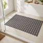 Slatted Nonslip Shower Mat Quick Drain Bath Mat 15.7 x 27.6 Inches