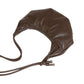 Slouchy Crescent Shoulder Bag with Genuine Leather Finish and Adjustable Strap
