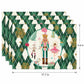 Christmas Nutcracker Placemats Set of 4 Holiday Dining Table Mats 11.8 x 17.7in