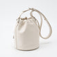 Drawstring Bucket Crossbody Bag with Adjustable Shoulder Strap