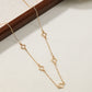 Women's Lucky Clover-Shaped Pendant Necklace
