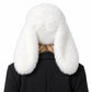 Faux Fur Trapper Hat Long Ear Flaps Plush Winter Hat