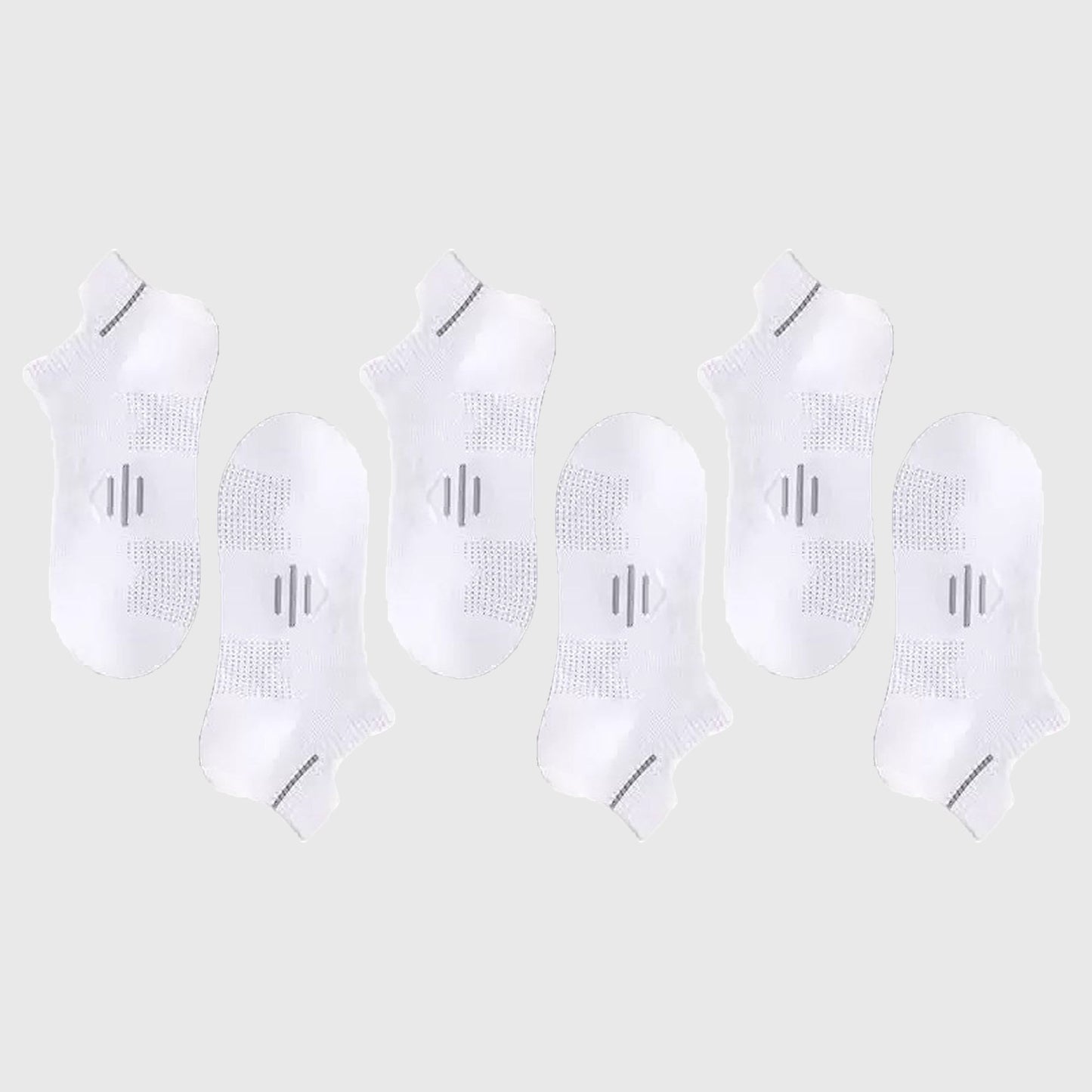 Men's 6pk Comfort Ankle - Length Athletic Socks
