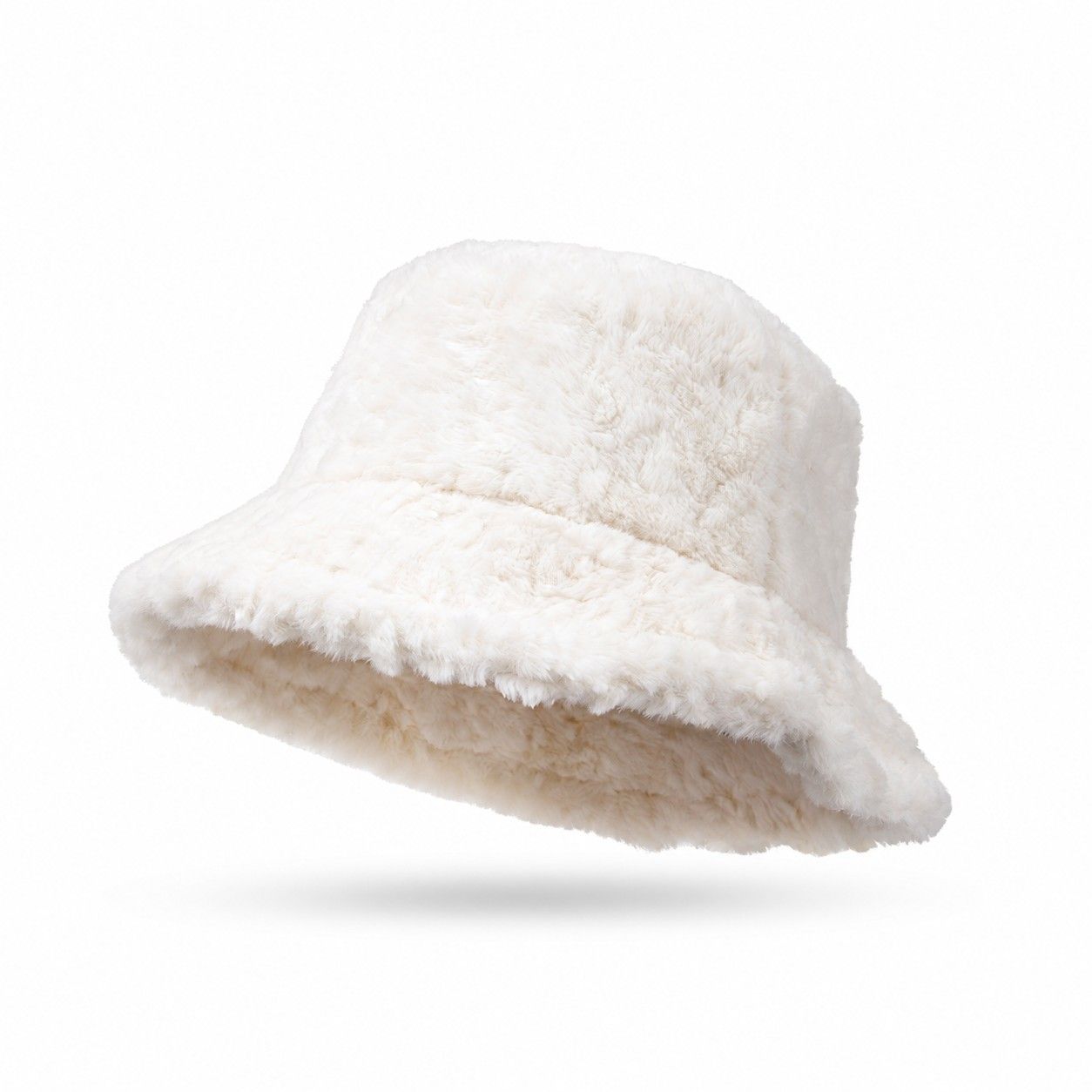 Plush Bucket Hat Soft Fuzzy Teddy Winter Casual Fashion Hat