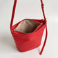 Bucket Shoulder Bag with Adjustable Crossbody Strap 9.5x8.5x4.5in