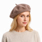 Wool Beret Hat Classic French Painter Cap Soft Felt Everyday Style