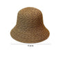 Crochet Bucket Sun Hat with Open Weave Texture and Flexible Brim Design