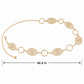 Boho Floral Medallion Chain Belt for Dresses