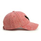 Cotton Baseball Cap with Eagle Embroidery Adjustable Strap Casual Everyday Hat