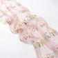 Sheer Floral Embroidered Table Runner 29.5x70.9in