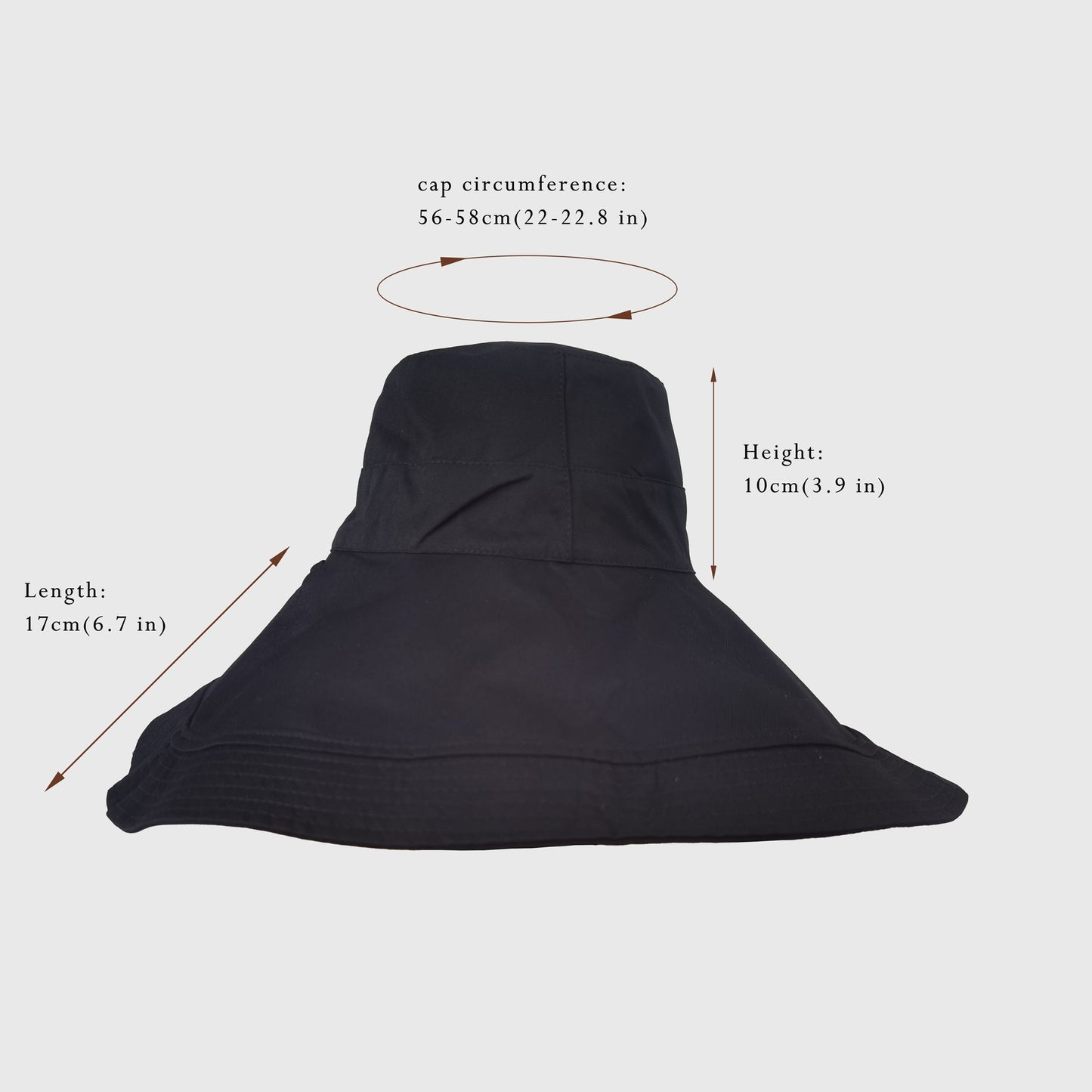 Women's Reversible Wide - Brim Sun Hat with Fruit Pattern Lining