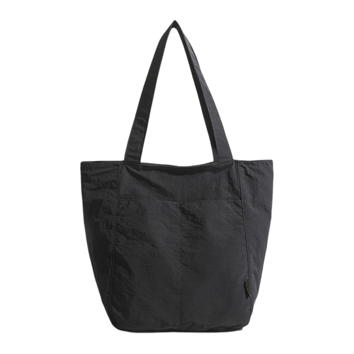 Lightweight Tote Bag with Front Pockets and Shoulder Handles