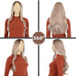 Long Wavy Wig for Women with Lace Hairline Heat Resistant Synthetic Wig for Daily and Party Use