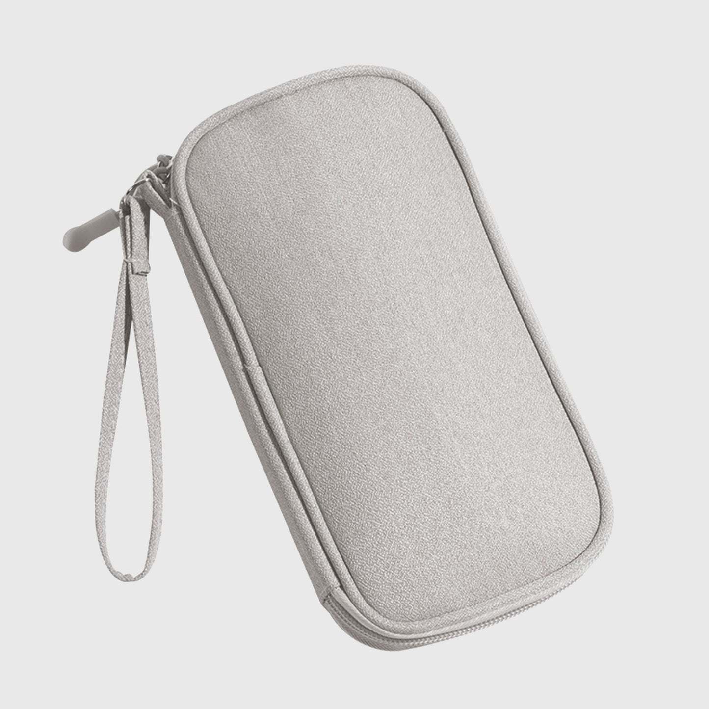 Wristlet Pouch - Compact Zippered Handbag for Daily Essentials Use