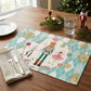 Christmas Nutcracker Placemats Set of 4 Holiday Dining Table Mats 11.8 x 17.7in