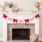 Decorative Bow Garland for Parties and Holiday Decor