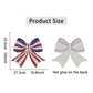 Independence Day Sequin American Flag Iron On Patch Glitter Patriotic USA 4th of July Craft Sewing Embroidery Clothing Patch Decoration