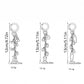 Enamel Fruit & Vegetable Multi-Charm Bag Charm Key Chain 3-Piece Set