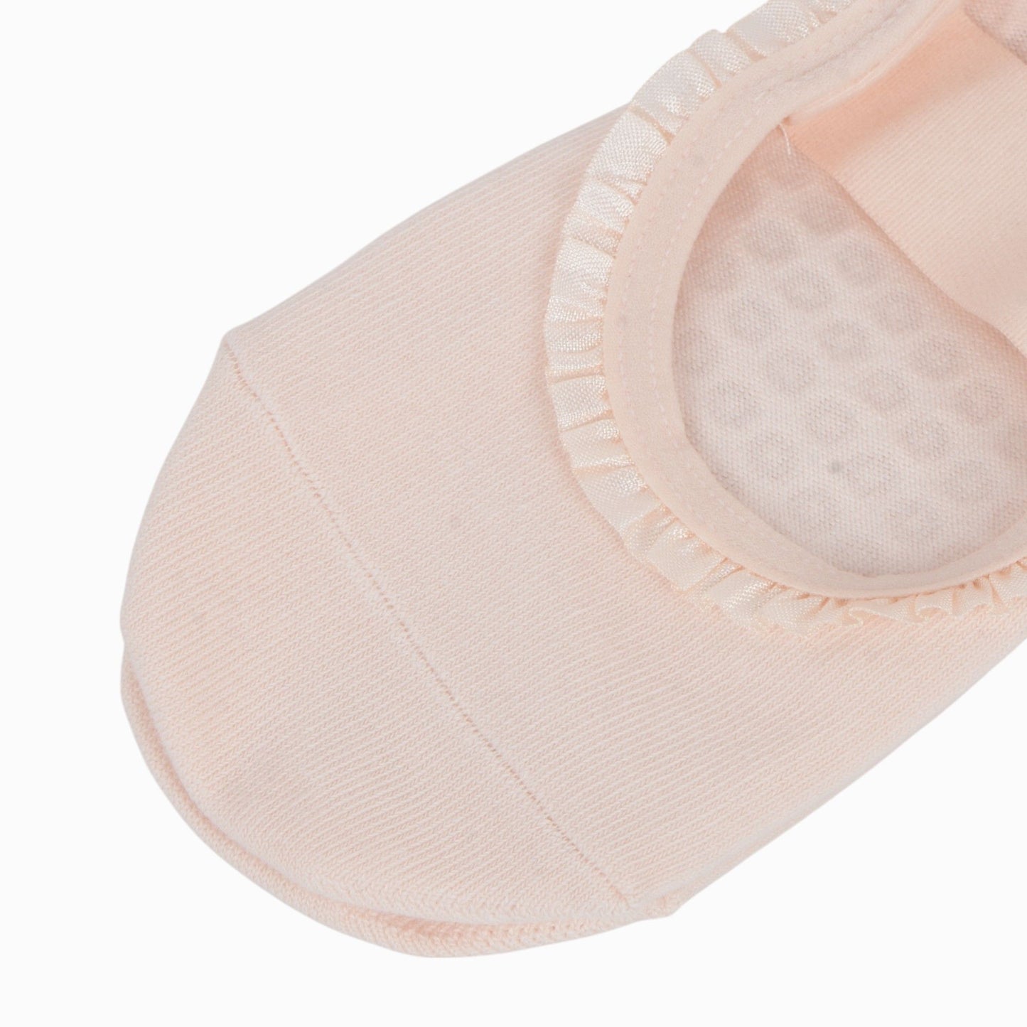 Ballet Style Grip Socks with Ruffle Trim and Cross Strap Anti-Slip Sole Yoga and Pilates 2-Pack