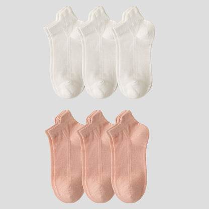 No Show Socks Classic Thin Mesh Breathable 6pk