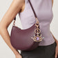 2pc Crown Rhinestone Keychain Bag Charm with Lobster Clasp and Key Ring