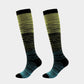 6pk Professional Athletic Compression Socks - Gradient Pressure Knee-High Socks for Fitness, Running & Recovery