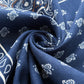 Paisley Print Square Bandana Scarf for Hair Neck and Bag Accessories 26.8¡Á26.8 Inches