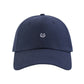 Embroidered Cat Face Baseball Cap with Curved Brim and Adjustable Strap