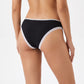 2 Pack Ribbed Lace Trim Thong Underwear