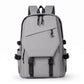 Multi-Pocket Utility Backpack with Buckle Straps, Side Pockets and Padded Shoulder Straps