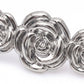 Womens Triple Rose Metal Waist Belt for Dresses