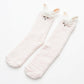 Fuzzy Llama Knee High Socks 2 Pair US 5-10.5