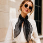 Lightweight Striped Sheer Long Scarf
