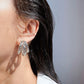 Hollow Out Hoop Earrings - 2.5cm Diameter Hoops