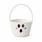 Halloween Trick or Treat Woven Rope Candy Basket Pumpkin Ghost with Handle