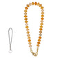 Beaded Phone Wrist Strap with Removable Clasps