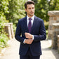 Men's Floral Print Tie with Woven Botanical Pattern and Classic Tapered Design