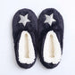 Fuzzy Star Slipper Socks